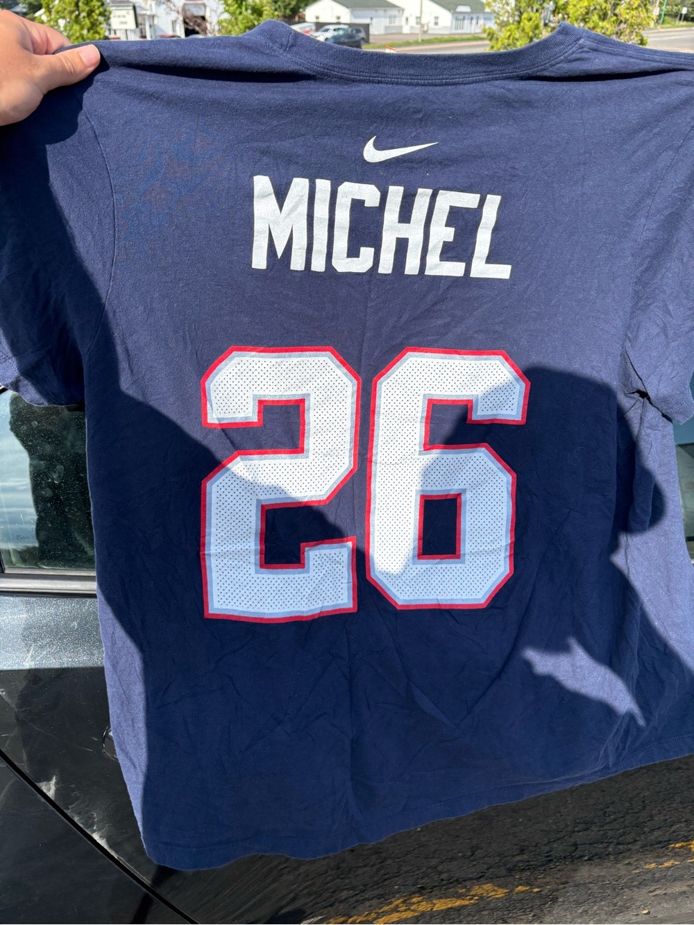New England Patriots Sony Michel Tshirt - Picture 2 of 2